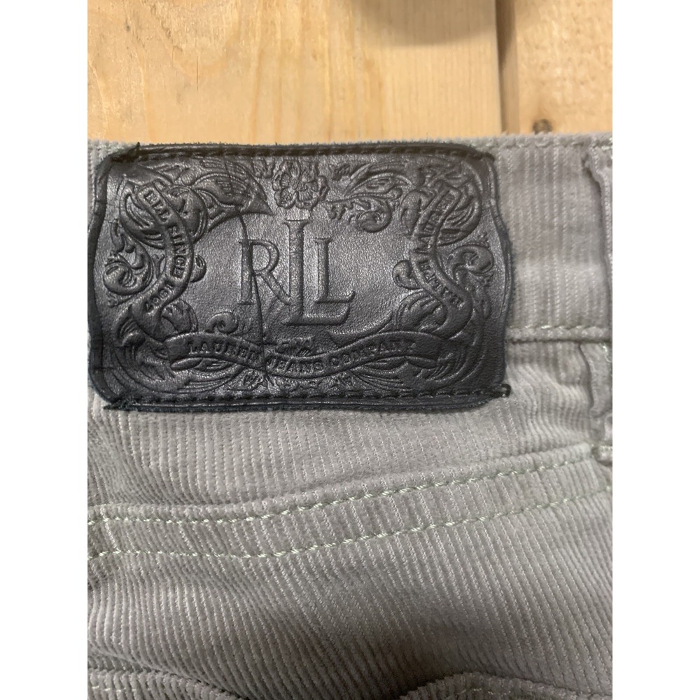 Women's 10 Lauren Jeans Company Ralph Lauren Tan Corduroy Pants - Picture 5 of 6